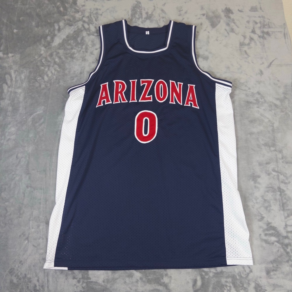 Vintage Arizona Basketball Jersey Mens XXL Blue Gilbert Arenas 0 NCAA College